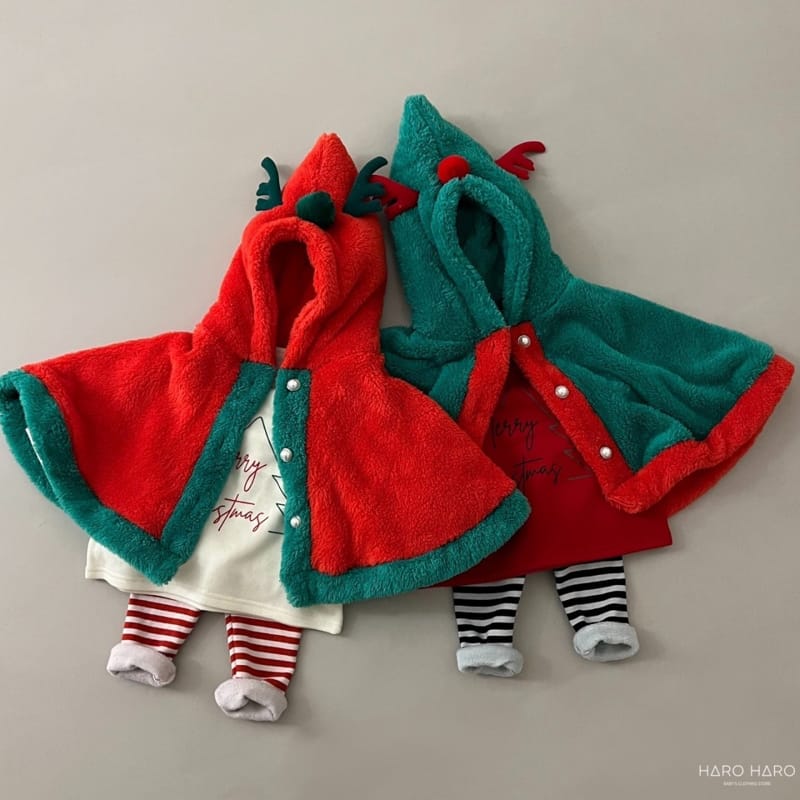HARO HARO - Korean Children Fashion - #Kfashion4kids - Tree Fleece Tee - 10
