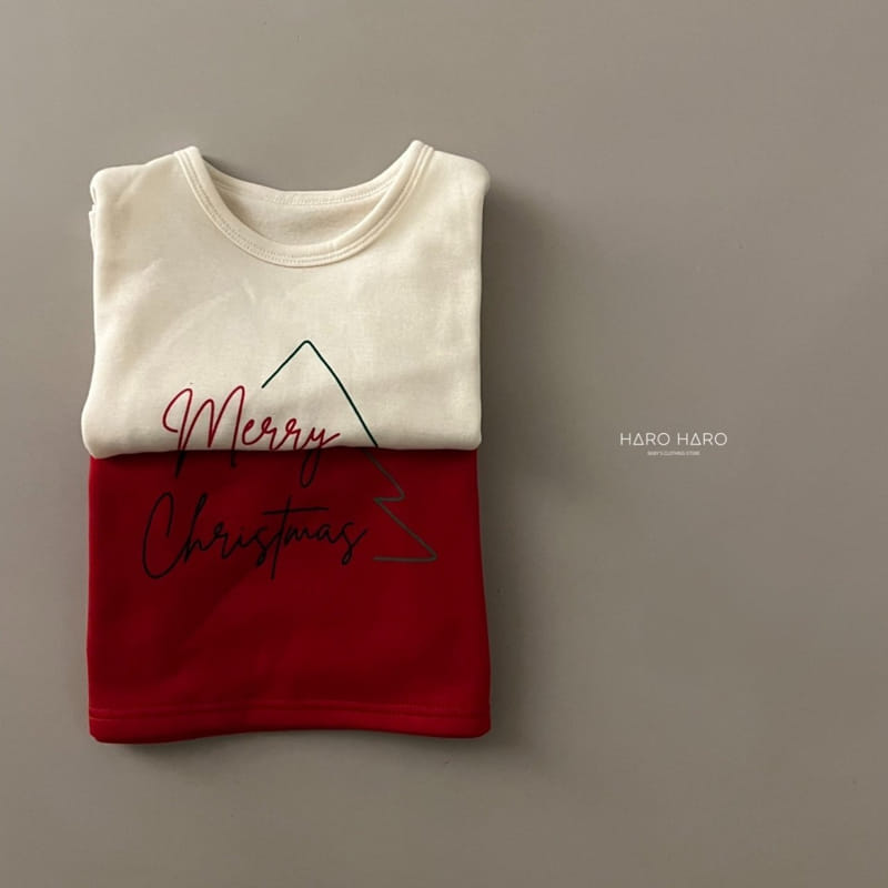 HARO HARO - Korean Children Fashion - #Kfashion4kids - Tree Fleece Tee - 4