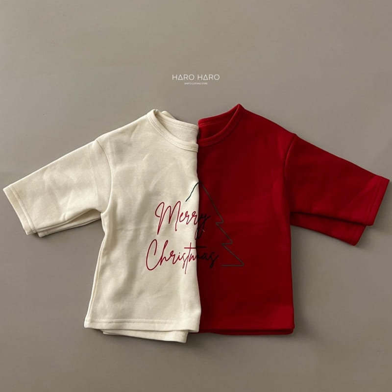 HARO HARO - Korean Children Fashion - #Kfashion4kids - Tree Fleece Tee - 5