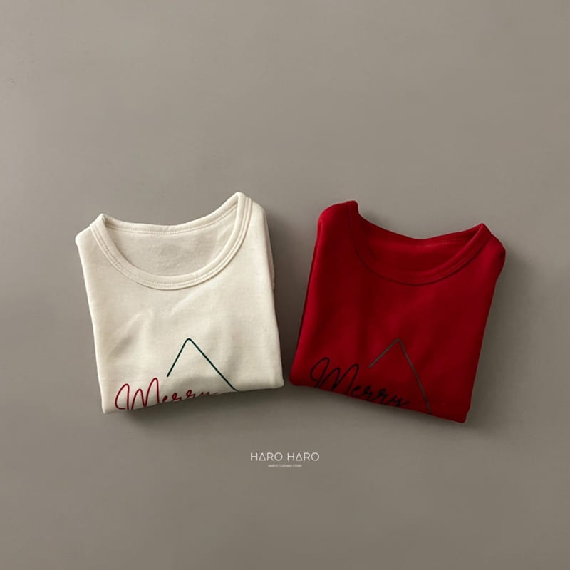 HARO HARO - Korean Children Fashion - #Kfashion4kids - Tree Fleece Tee - 6