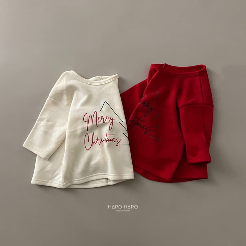HARO HARO - Korean Children Fashion - #Kfashion4kids - Tree Fleece Tee - 7