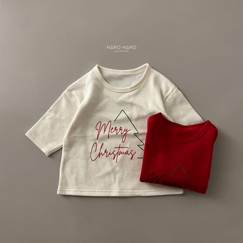 HARO HARO - Korean Children Fashion - #Kfashion4kids - Tree Fleece Tee - 8