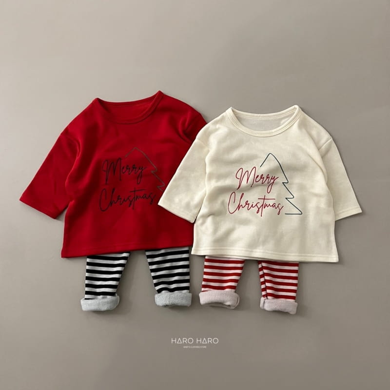HARO HARO - Korean Children Fashion - #Kfashion4kids - Tree Fleece Tee - 9