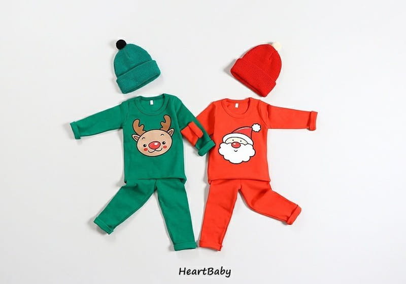 HEARTBABY - Korean Children Fashion - #Kfashion4kids - Christmas Easywear - 3