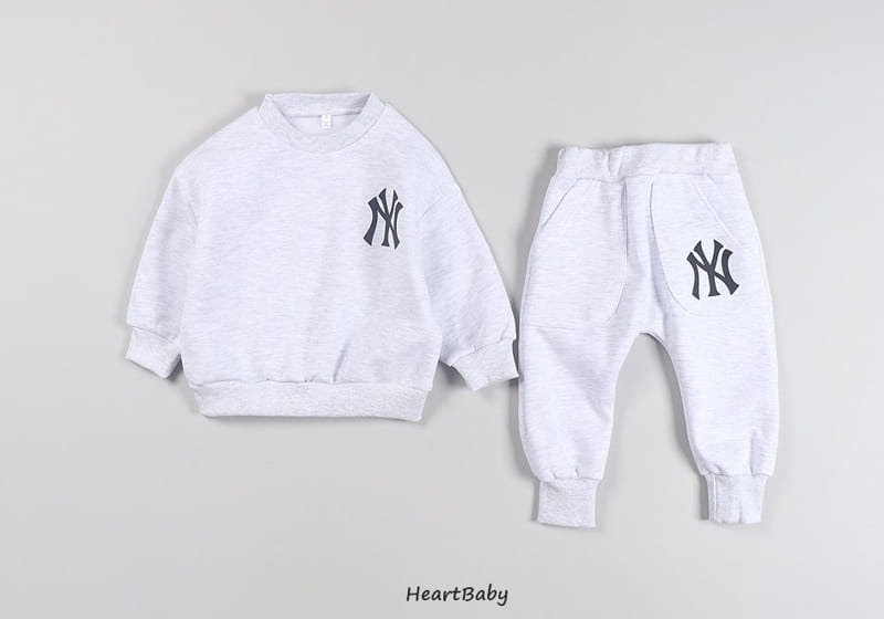 HEARTBABY - Korean Children Fashion - #Kfashion4kids - NY Top Bottom Set - 6