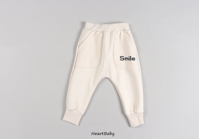 HEARTBABY - Korean Children Fashion - #Kfashion4kids - Smile Top Bottom Set - 11
