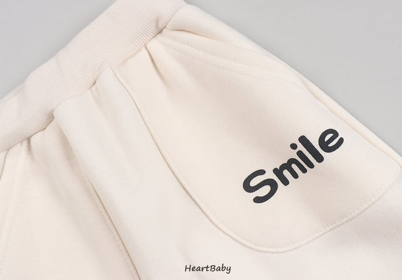 HEARTBABY - Korean Children Fashion - #Kfashion4kids - Smile Top Bottom Set - 12