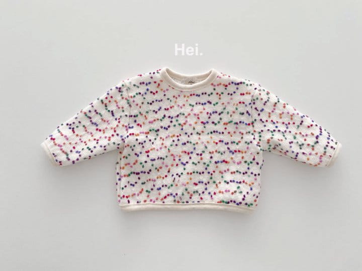 HEI - Korean Children Fashion - #Kfashion4kids - Sprinkle Knit Top - 2