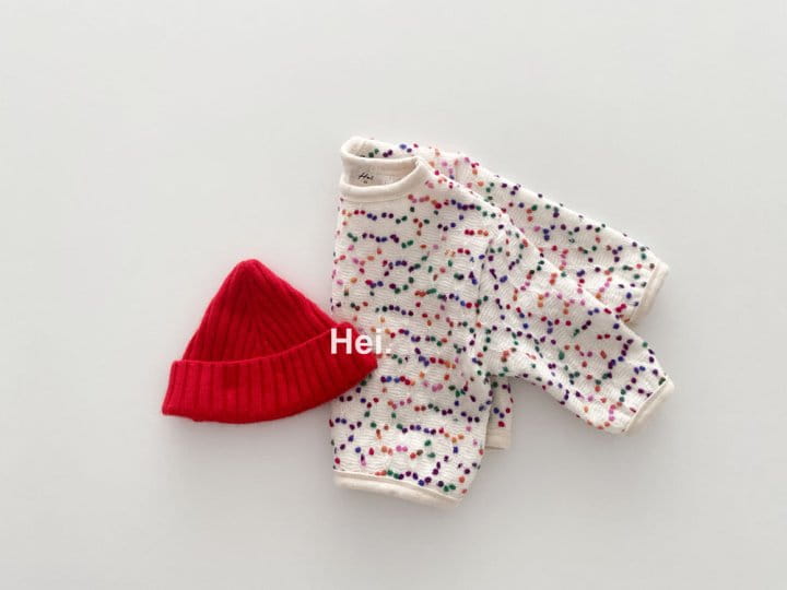 HEI - Korean Children Fashion - #Kfashion4kids - Sprinkle Knit Top - 3