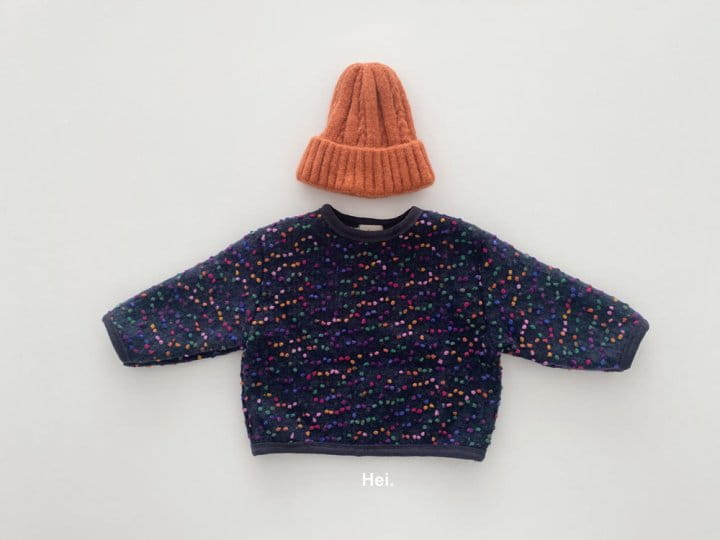 HEI - Korean Children Fashion - #Kfashion4kids - Sprinkle Knit Top - 6