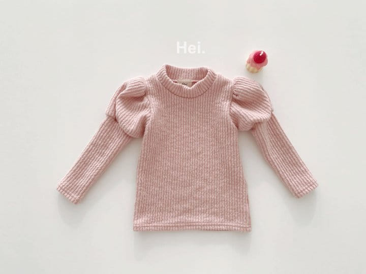 HEI - Korean Children Fashion - #Kfashion4kids - Cream Turtleneck Tee