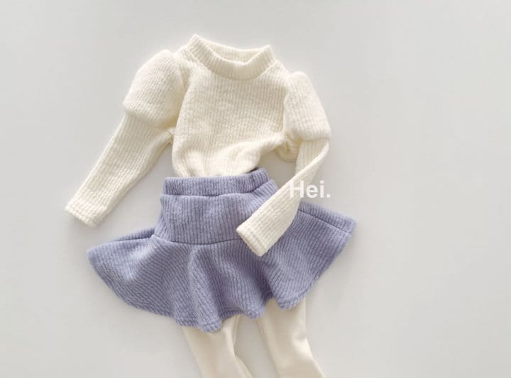 HEI - Korean Children Fashion - #Kfashion4kids - Cream Turtleneck Tee - 11