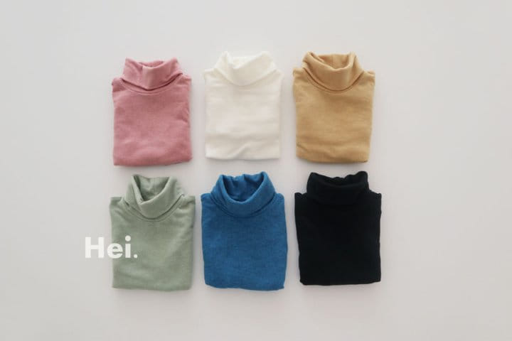 HEI - Korean Children Fashion - #Kfashion4kids - Milky Turtleneck Tee