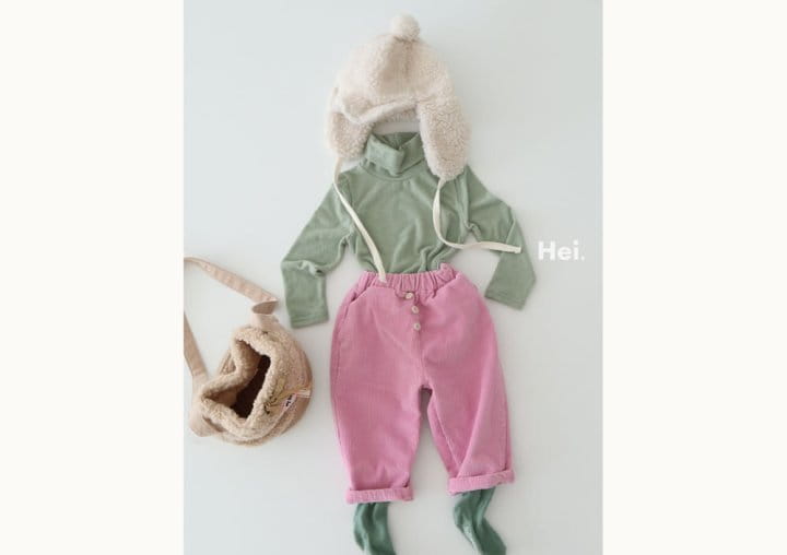 HEI - Korean Children Fashion - #Kfashion4kids - Milky Turtleneck Tee - 10