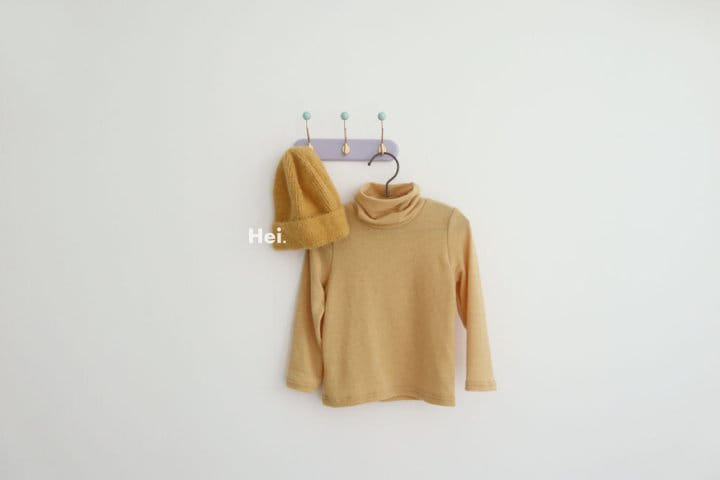 HEI - Korean Children Fashion - #Kfashion4kids - Milky Turtleneck Tee - 3