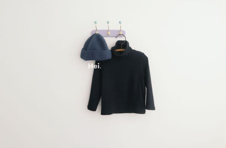 HEI - Korean Children Fashion - #Kfashion4kids - Milky Turtleneck Tee - 8