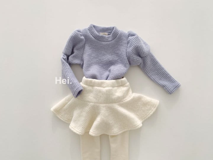 HEI - Korean Children Fashion - #Kfashion4kids - Cream Skirt Leggings - 11