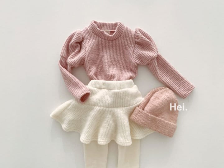 HEI - Korean Children Fashion - #Kfashion4kids - Cream Skirt Leggings - 12