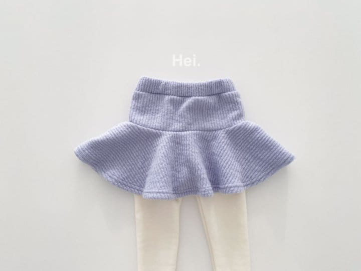 HEI - Korean Children Fashion - #Kfashion4kids - Cream Skirt Leggings - 6