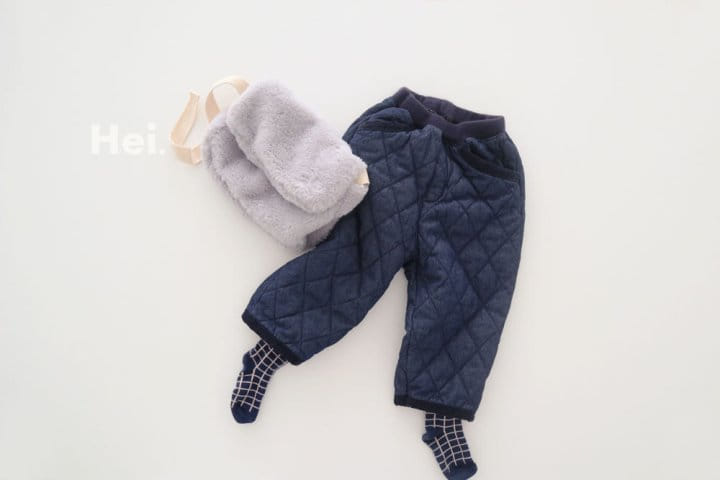 HEI - Korean Children Fashion - #Kfashion4kids - Quilting Jeans