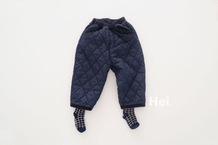 HEI - Korean Children Fashion - #Kfashion4kids - Quilting Jeans - 2