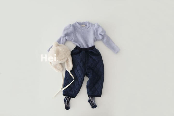 HEI - Korean Children Fashion - #Kfashion4kids - Quilting Jeans - 3