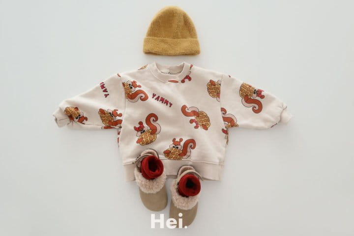 HEI - Korean Children Fashion - #Kfashion4kids - Squirrel Sweatshirt - 12