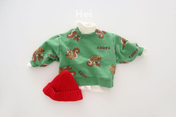 HEI - Korean Children Fashion - #Kfashion4kids - Squirrel Sweatshirt - 3
