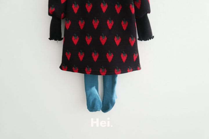 HEI - Korean Children Fashion - #Kfashion4kids - Strawberry One-piece - 2