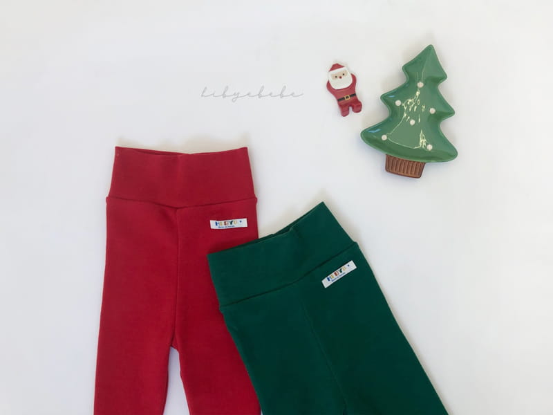 HI BYEBEBE - Korean Children Fashion - #Kfashion4kids - Christmas Foot Leggings - 3