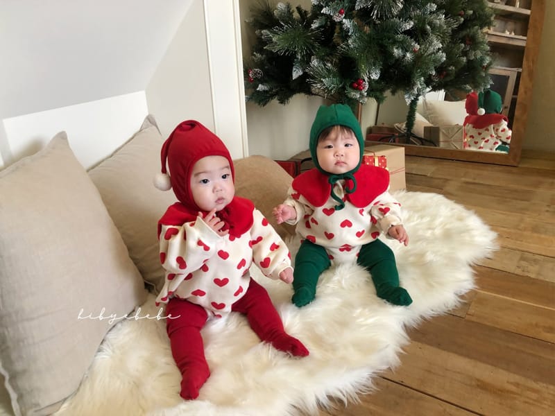 HI BYEBEBE - Korean Children Fashion - #Kfashion4kids - Christmas Foot Leggings - 6