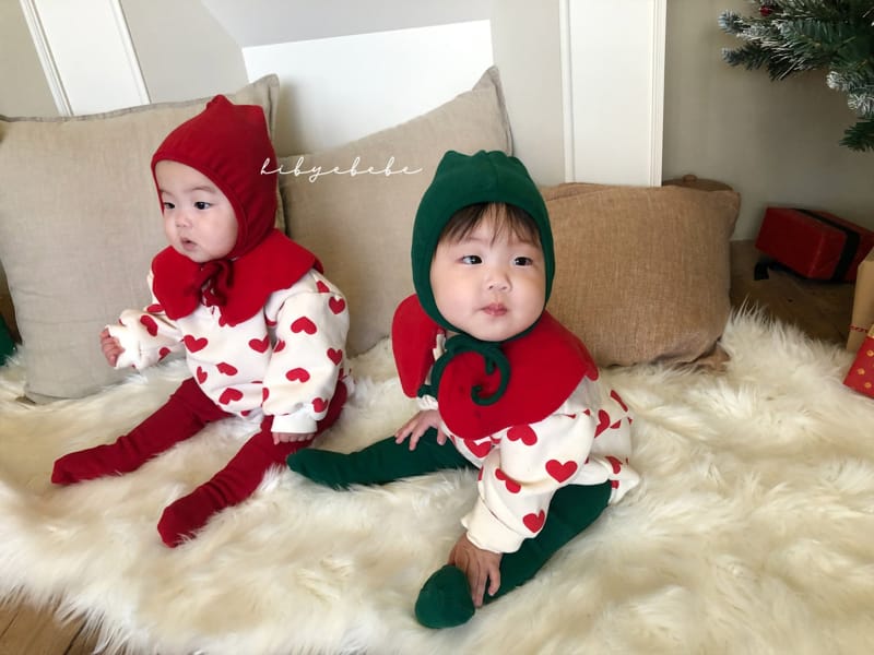 HI BYEBEBE - Korean Children Fashion - #Kfashion4kids - Christmas Foot Leggings - 8