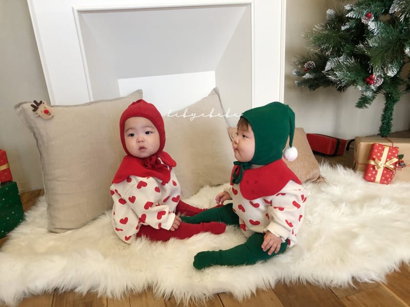 HI BYEBEBE - Korean Children Fashion - #Kfashion4kids - Christmas Bodysuit - 11