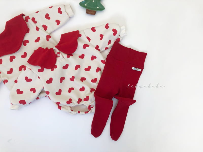 HI BYEBEBE - Korean Children Fashion - #Kfashion4kids - Christmas Bodysuit - 5