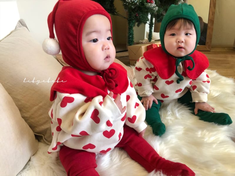 HI BYEBEBE - Korean Children Fashion - #Kfashion4kids - Christmas Bodysuit - 6