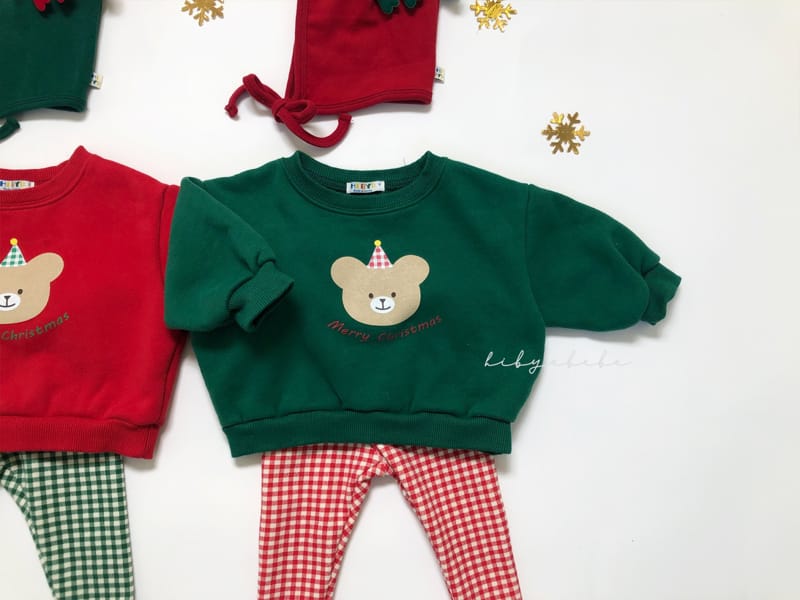 HI BYEBEBE - Korean Children Fashion - #Kfashion4kids - Bear Christmas Sweatshirt - 7