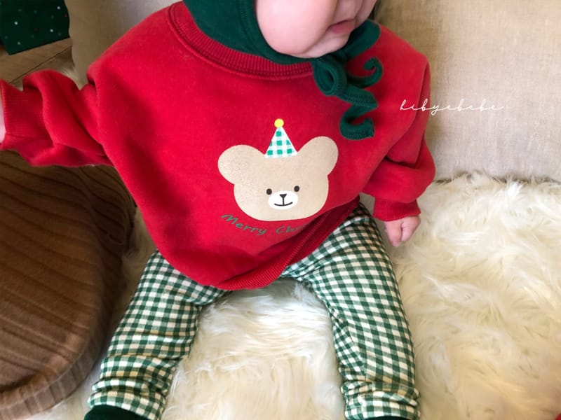 HI BYEBEBE - Korean Children Fashion - #Kfashion4kids - Merry Mink Check Leggings - 7