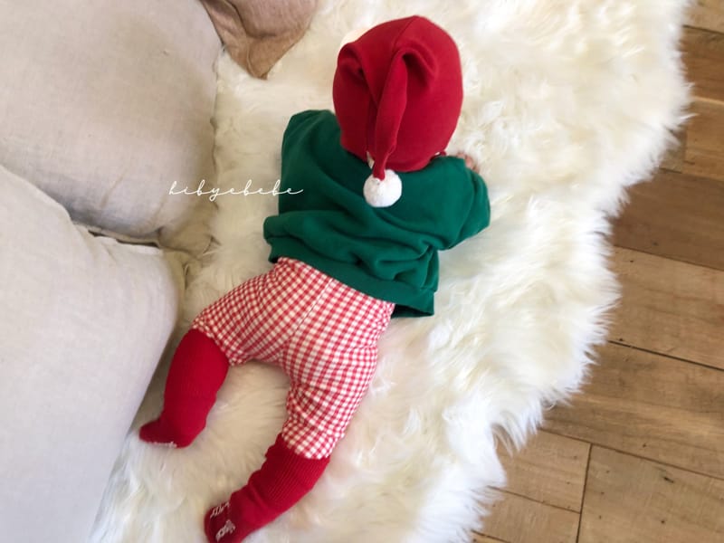 HI BYEBEBE - Korean Children Fashion - #Kfashion4kids - Merry Mink Check Leggings - 8