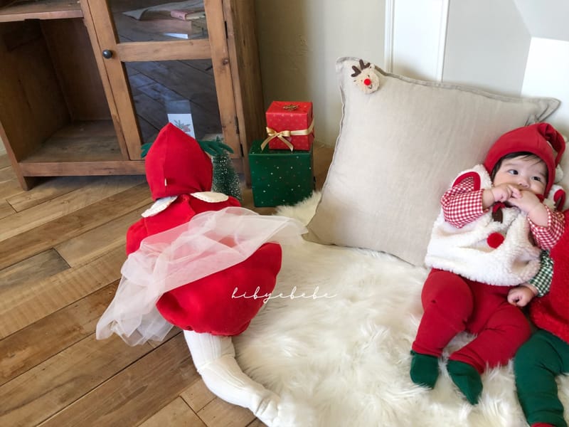 HI BYEBEBE - Korean Children Fashion - #Kfashion4kids - Merry One-piece Bodysuit - 6