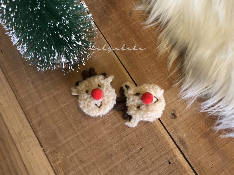 HI BYEBEBE - Korean Children Fashion - #Kfashion4kids - Rudolf Brooch