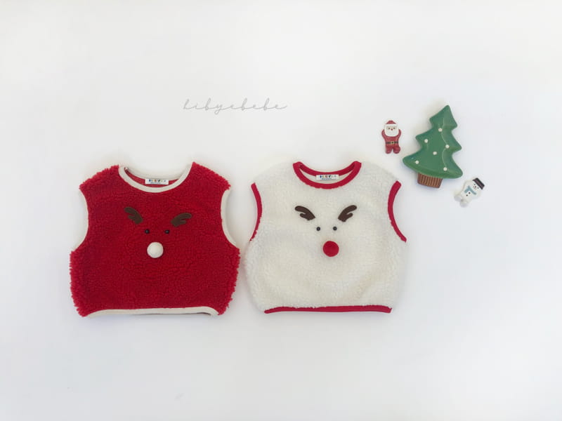 HI BYEBEBE - Korean Children Fashion - #Kfashion4kids - Rudolf Boa Vest