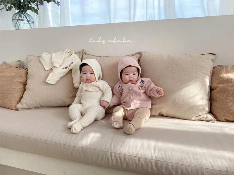 HI BYEBEBE - Korean Children Fashion - #Kfashion4kids - Floral Knit Bonnet - 10