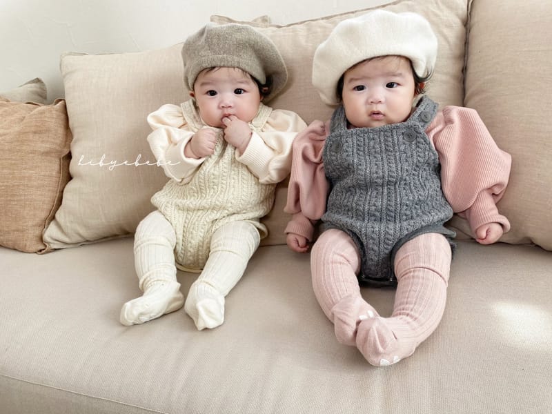 HI BYEBEBE - Korean Children Fashion - #Kfashion4kids - Bosong Rib Puff Tee - 10