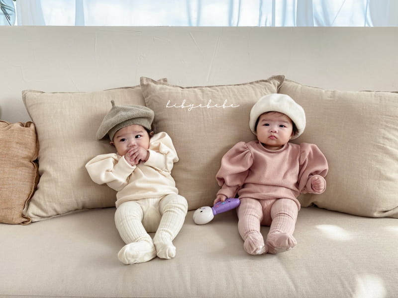 HI BYEBEBE - Korean Children Fashion - #Kfashion4kids - Bosong Rib Puff Tee - 3