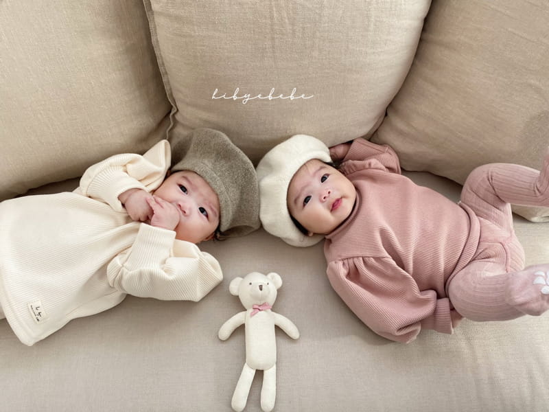 HI BYEBEBE - Korean Children Fashion - #Kfashion4kids - Bosong Rib Puff Tee - 5