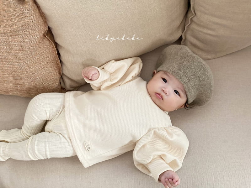 HI BYEBEBE - Korean Children Fashion - #Kfashion4kids - Bosong Rib Puff Tee - 6