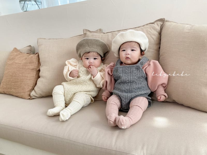 HI BYEBEBE - Korean Children Fashion - #Kfashion4kids - Bosong Rib Puff Tee - 9