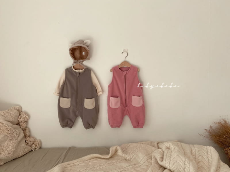 HI BYEBEBE - Korean Children Fashion - #Kfashion4kids - Cozy Fleece Overall - 10