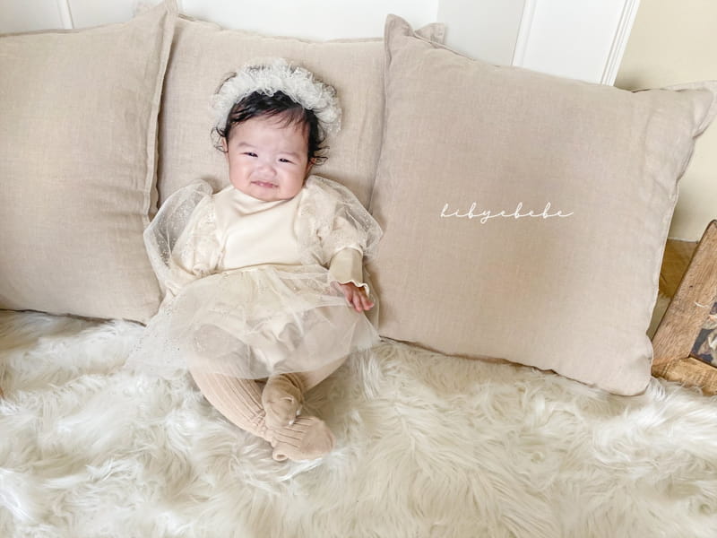 HI BYEBEBE - Korean Children Fashion - #Kfashion4kids - Twinkle Sha Bodysuit with Hairband - 2