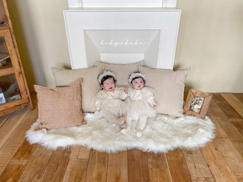 HI BYEBEBE - Korean Children Fashion - #Kfashion4kids - Twinkle Sha Bodysuit with Hairband - 7